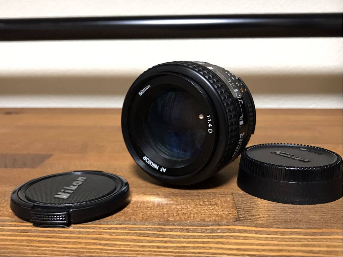 綺麗な光学】Nikon AF Nikkor 50mm f1.4D 82491 綺麗な光学】Nikon AF