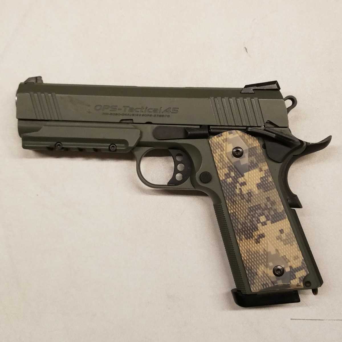  東京マルイ OPS-Tactical.45 タクティカルカスタム ASGK 日本製(ガスガン)｜売買されたオークション情報、yahooの商品情報をアーカイブ公開 - オークファン ガスガン