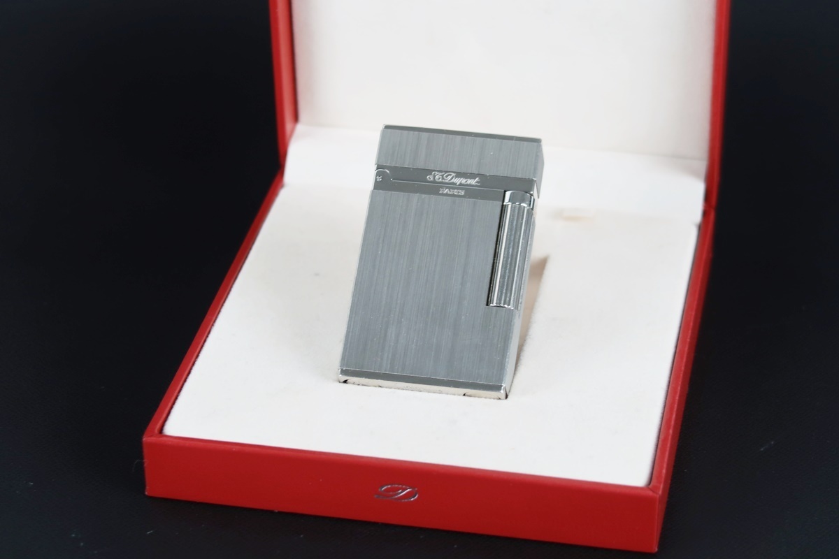 ライン2 エス・テー・デュポン 1円 デュポン □極美品□ ガス ライター 