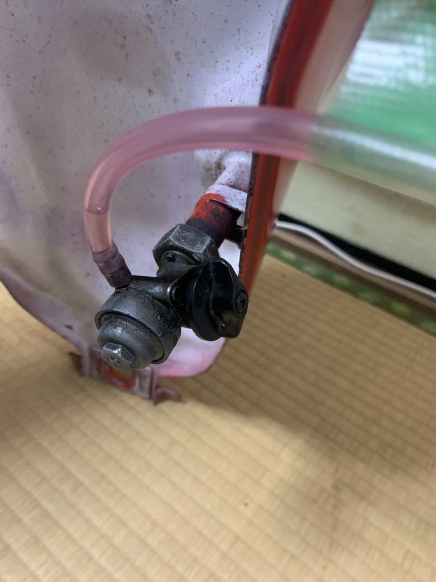 ② ホンダ nsr50 ガソリンタンク 燃料タンク 燃料コック ホース タンク