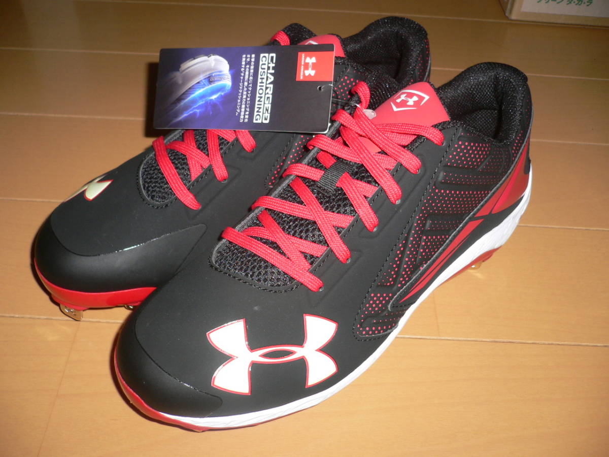  アンダーアーマー ヤード ロー ST 野球 スパイク 1264167 061 BLK/RED 27.0cm ブラック/レッド 27センチ UNDER ARMOUR YARD LOW(27.0cm)｜売買されたオークション情報、yahooの商品情報をアーカイブ公開 - オー 大人用