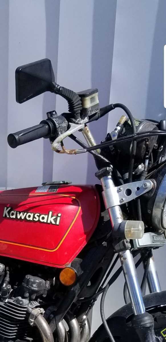稀少 イノウエ MACWIN マックウィンミラー右側 10㎜ 当時物 Z1Z2CB750F