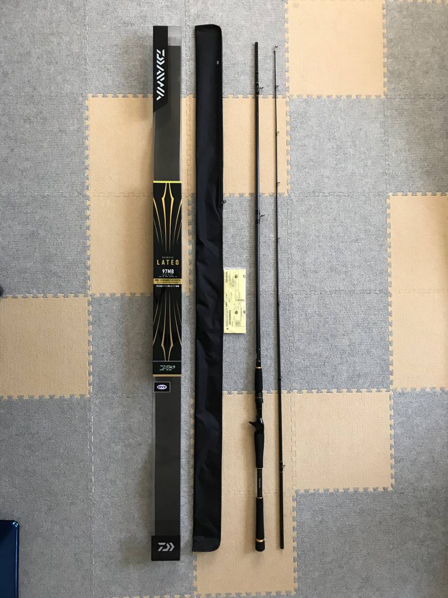 最新作，100%新品 Daiwa ダイワ ラテオ LATEO 97MB Q ベイトロッド(ダイワ)｜売買されたオークション情報、yahooの商品情報をアーカイブ公開 - オークファン ルアーロッド