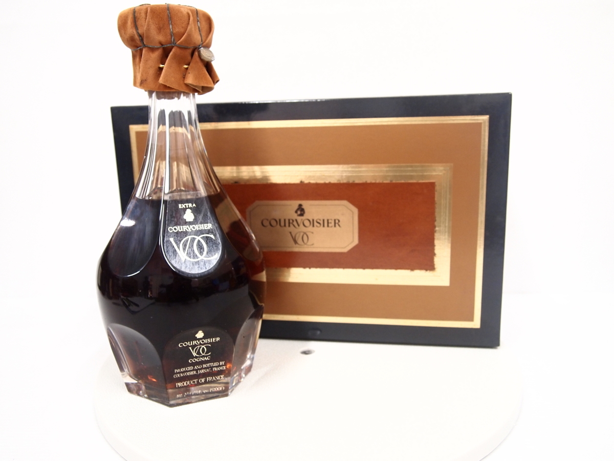 クルボアジェ - COURVOISIER VOC エクストラ 高級 バカラ 箱なし – 管 