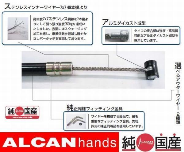 RZ250R | VERTEX(バーテックス) スロットルワイヤー (29L)用 rz250r アクセルワイヤーの通販 (29L) – アクセルワイヤー RZ250R（29L）に適合する｜スロットルワイヤー・アクセルワイヤーの バイクマン - クラッチワイヤー (1XG)用 30cm
