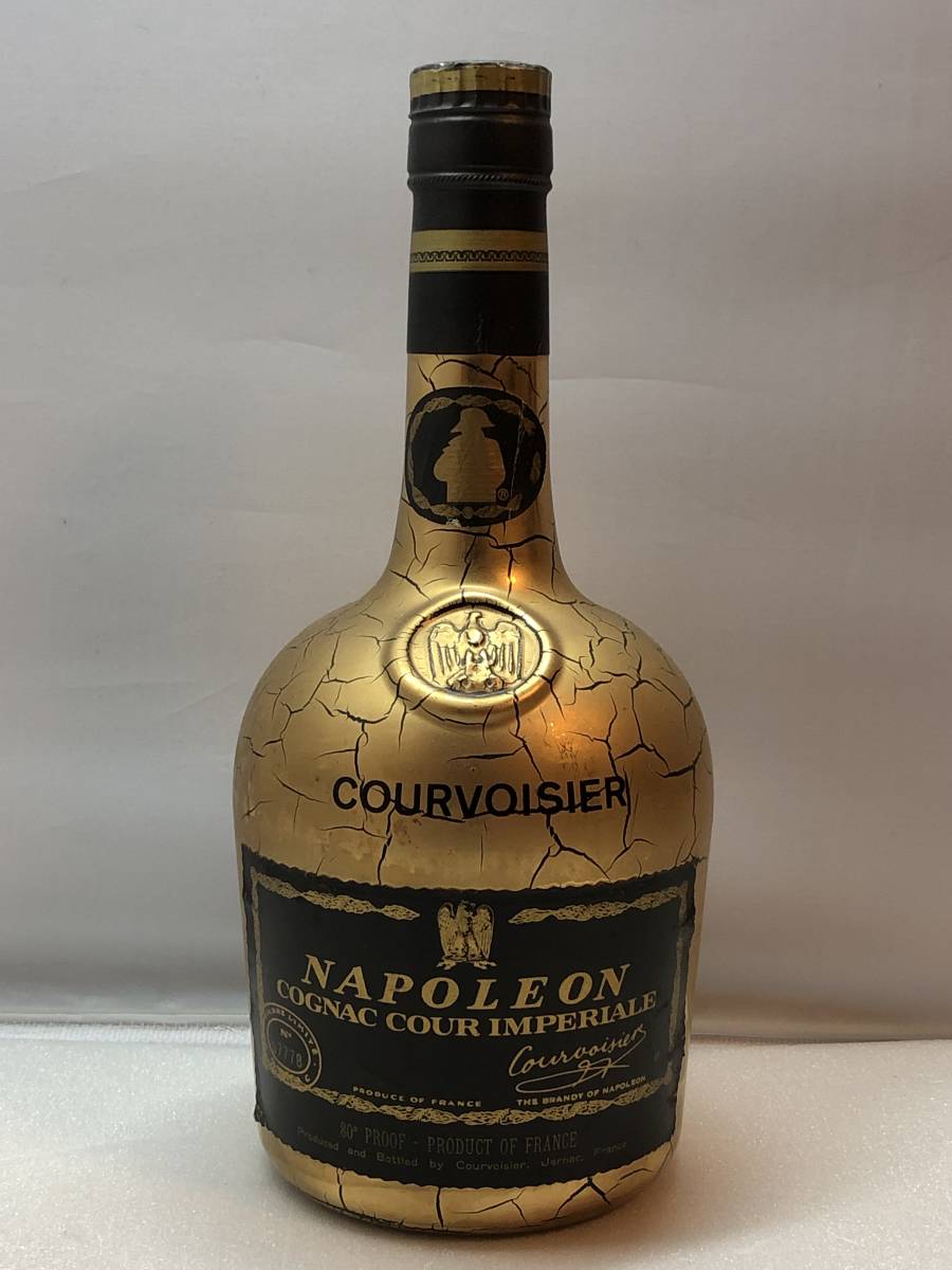  古酒 未開栓 COURVOISIER クルボアジェ ナポレオン クールインペリアル 700ml(クルボアジェ)｜売買されたオークション情報、yahooの商品情報をアーカイブ公開 - オークファン コニャック