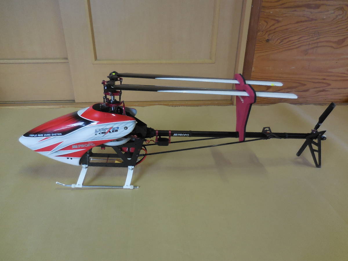JR NEX E6 E6-550 550レッド - | 公式通販 0 PROPO Heli FBL Nex Model
