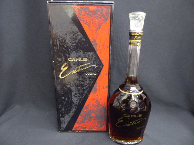 未開栓古酒】 CAMUS エクストラ ロングネック♪ □ 古酒 コニャック