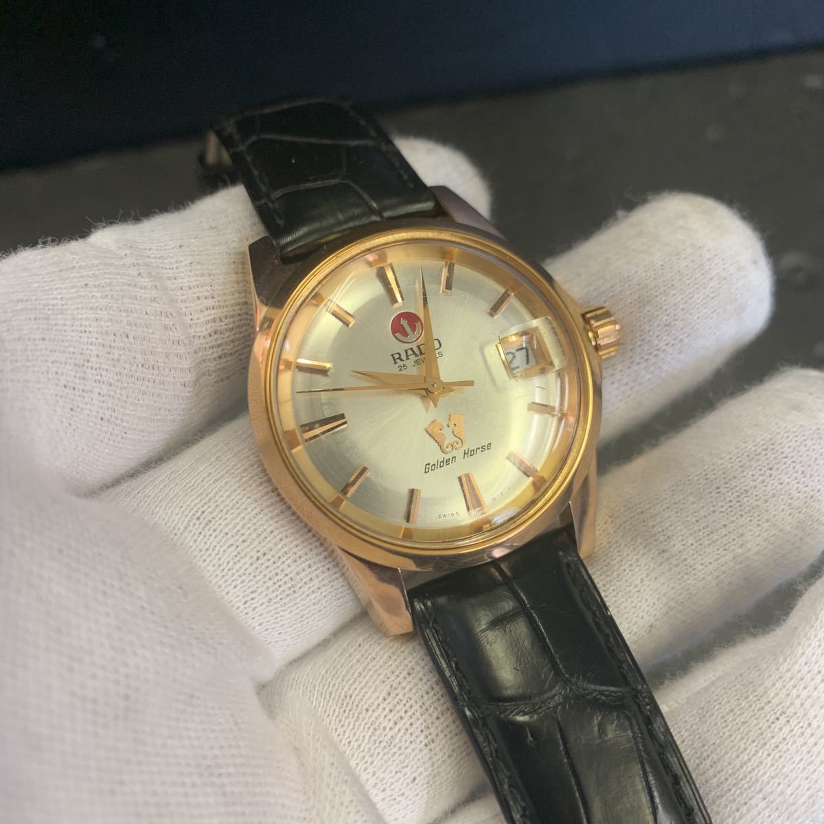 ラドー ゴールデンホース RADO Golden OH済 Horse 自動巻 希少57石 0 