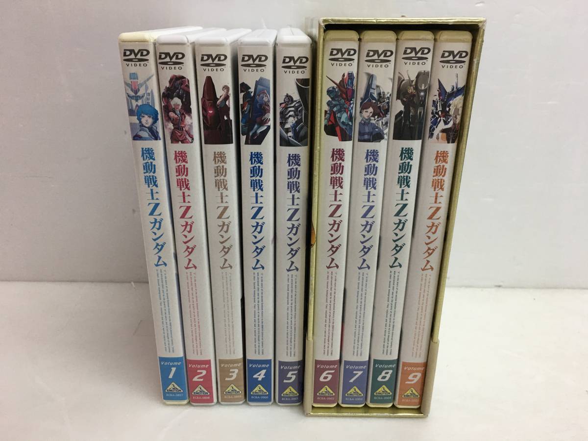 △5395-54 DVD 機動戦士Zガンダム ①～⑨ 【難あり】 【公式通販】