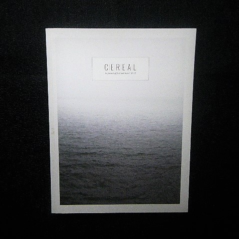 CEREAL magazine 創刊2号■イギリス・ブリストル/ベルリン/ソルト・ペッパー/ペンブロークシャー・コースト/Rosa Park Rich Stapleton