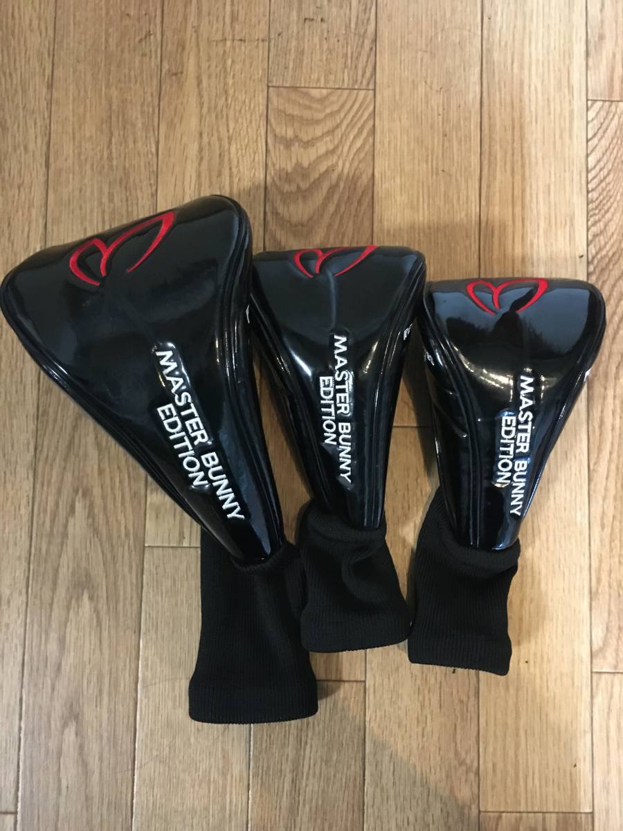  MASTER BUNNY EDITION マスターバニー ヘッドカバー ドライバー用＋FW用&times;2 3個セット(ウッド用)｜売買されたオークション情報、yahooの商品情報をアーカイブ公開 - オークファン ヘッドカバー