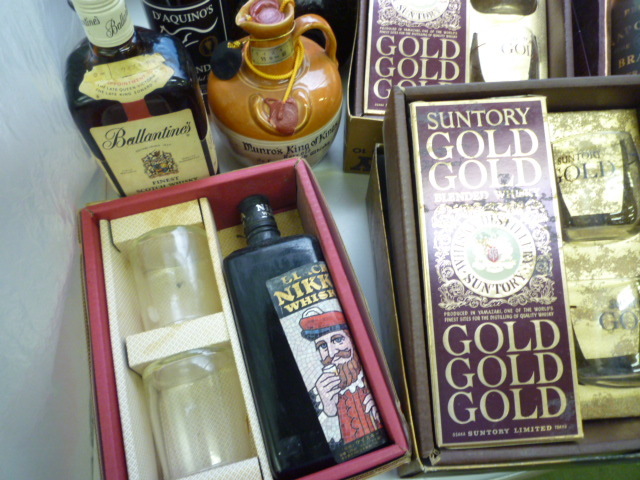最安値，限定SALE [200505-11M]【現状品】《酒/リキュール》ウイスキー/ブランデー まとめ SUNTORY/サントリー/V.S.O.P/NIKKA など 12本セット《状態：×》