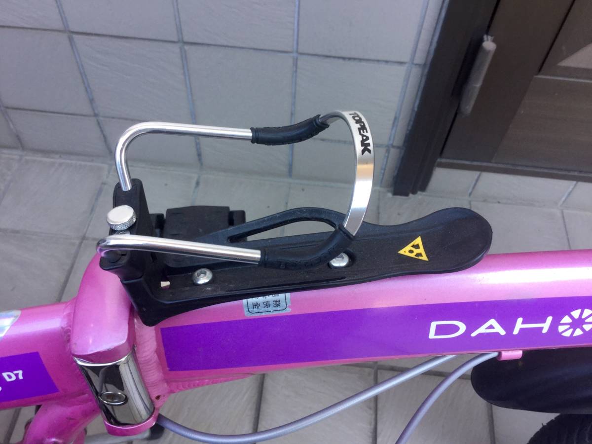 折りたたみ自転車 Curve D7 DAHON 16インチ D7(ルビーレッド⁄外装7段 