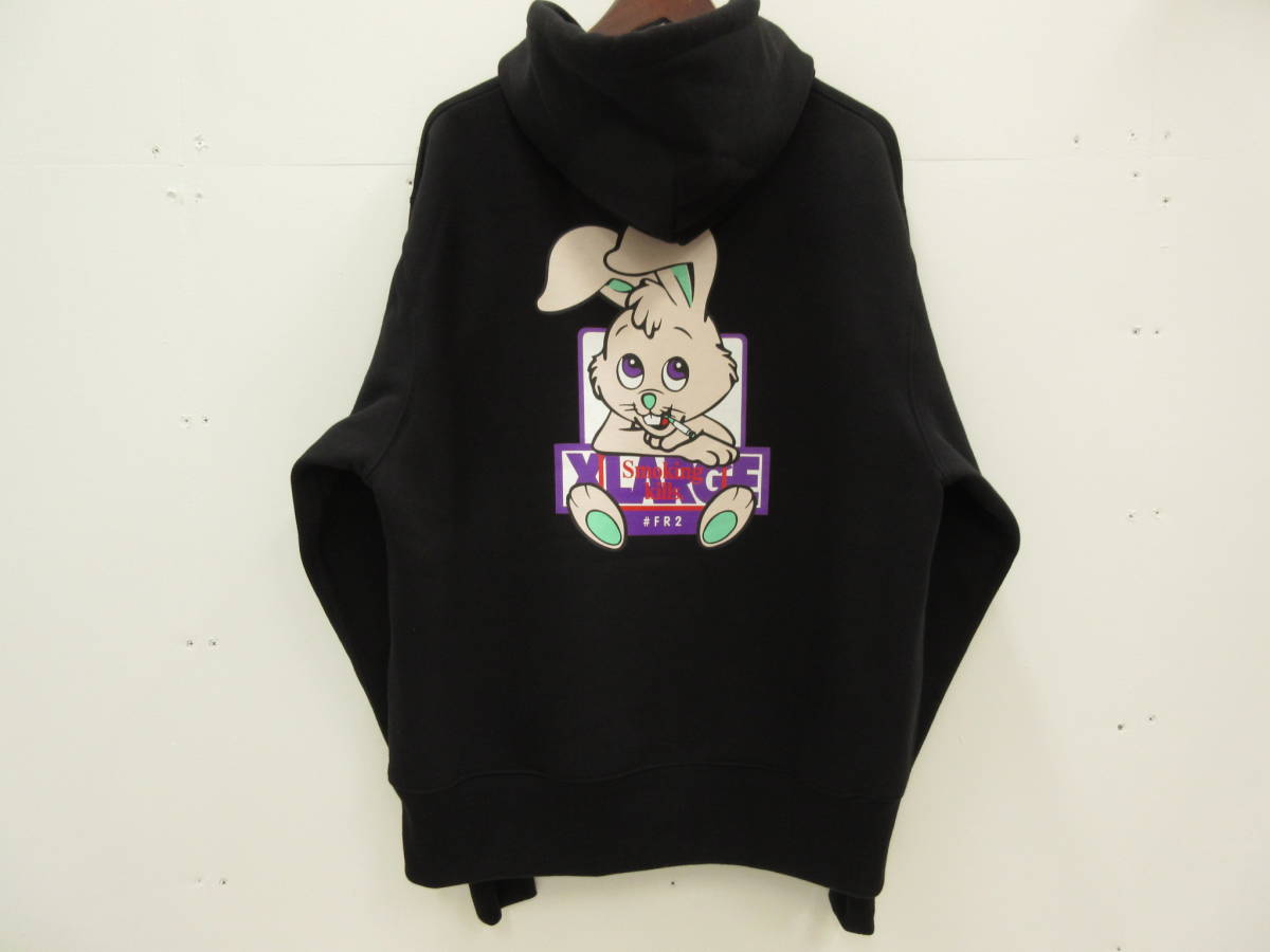 XLARGE × #FR2】QP Rabbits Hoodie エクストラ ラージ ウサギ  