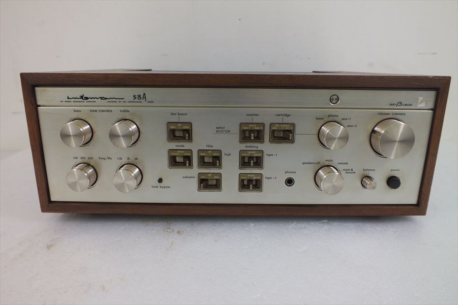 L-58A LUXMAN プリメインアンプ ラックスマン - 動作確認済☆LUXMAN
