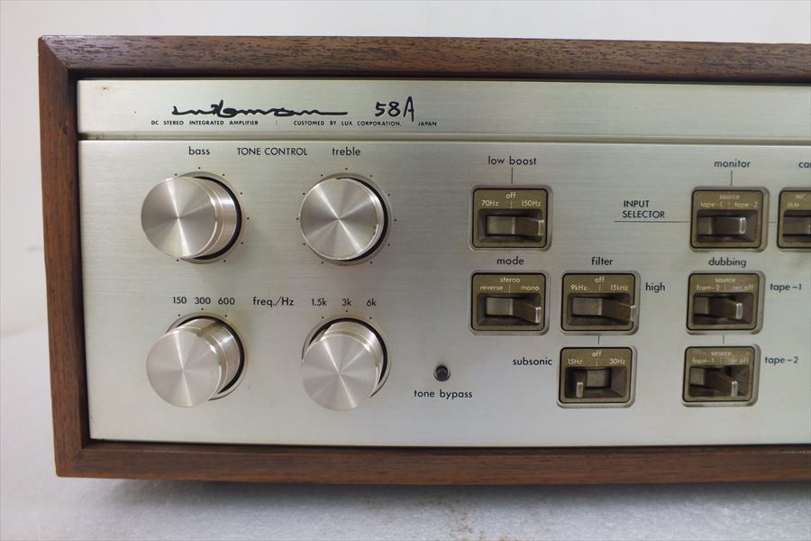 L-58A LUXMAN プリメインアンプ ラックスマン - 動作確認済☆LUXMAN