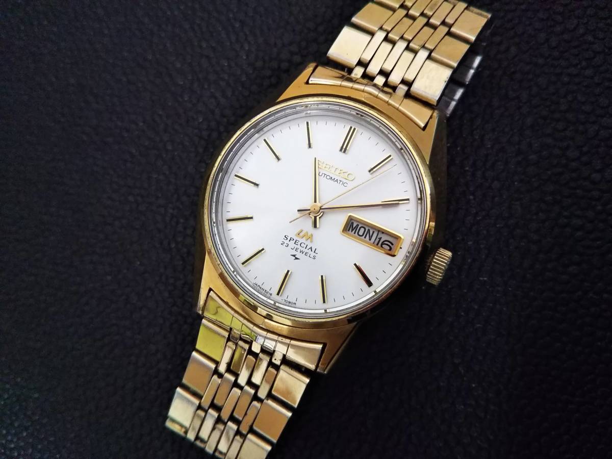 ロードマチック セイコー SEIKO LM スペシャル 23石 腕時計 Yahoo