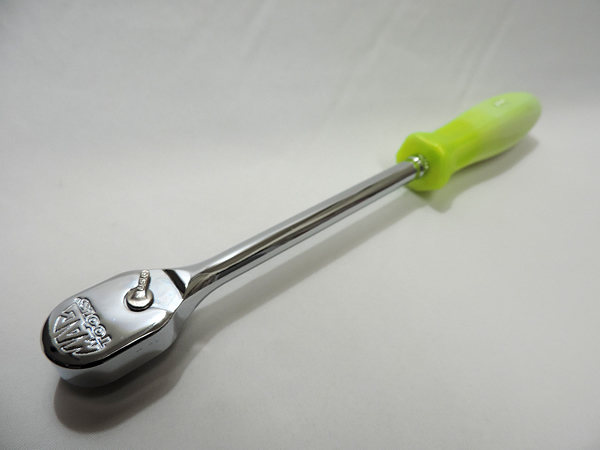 ☆☆ マックツール 1/4 90ギア ラチェット + 2013年限定 ライムキャンディ グリップ ☆☆_2