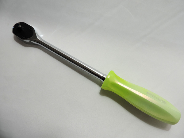 ☆☆ マックツール 1/4 90ギア ラチェット + 2013年限定 ライムキャンディ グリップ ☆☆_4