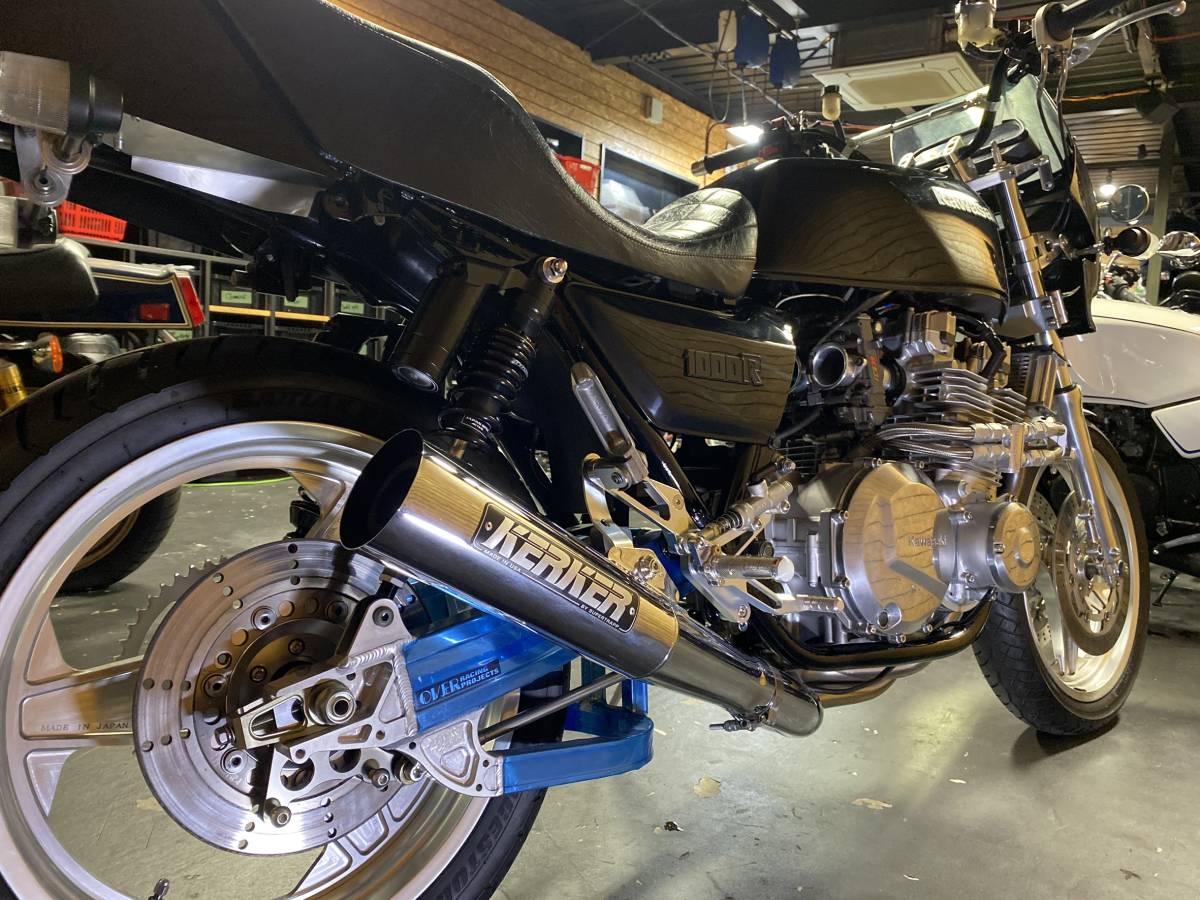 Z1000J フルカスタム製作途中　オーバースイングアーム　ナイトロレーシング　ハイパープロ　新品パーツ多数　z1000r z1100r z1 z2 mk2 fx _4