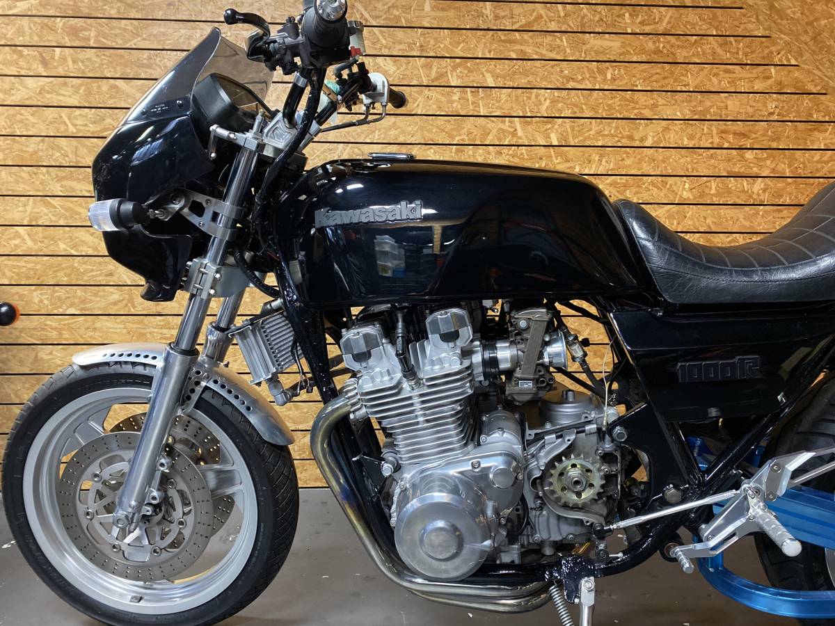 Z1000J フルカスタム製作途中　オーバースイングアーム　ナイトロレーシング　ハイパープロ　新品パーツ多数　z1000r z1100r z1 z2 mk2 fx _5