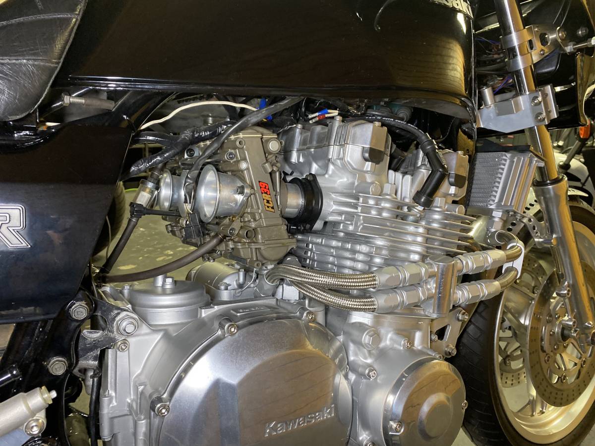 Z1000J フルカスタム製作途中　オーバースイングアーム　ナイトロレーシング　ハイパープロ　新品パーツ多数　z1000r z1100r z1 z2 mk2 fx _7