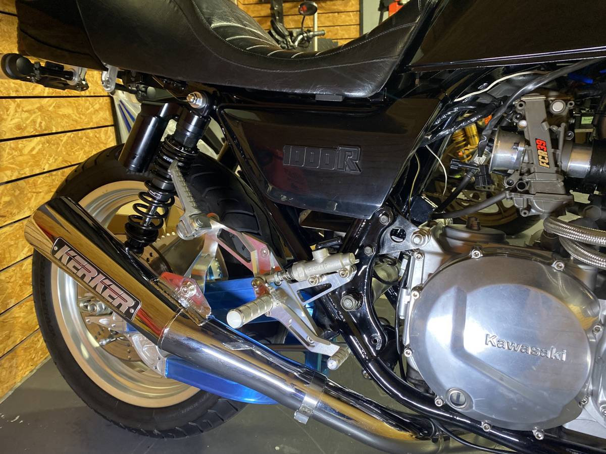 Z1000J フルカスタム製作途中　オーバースイングアーム　ナイトロレーシング　ハイパープロ　新品パーツ多数　z1000r z1100r z1 z2 mk2 fx _8