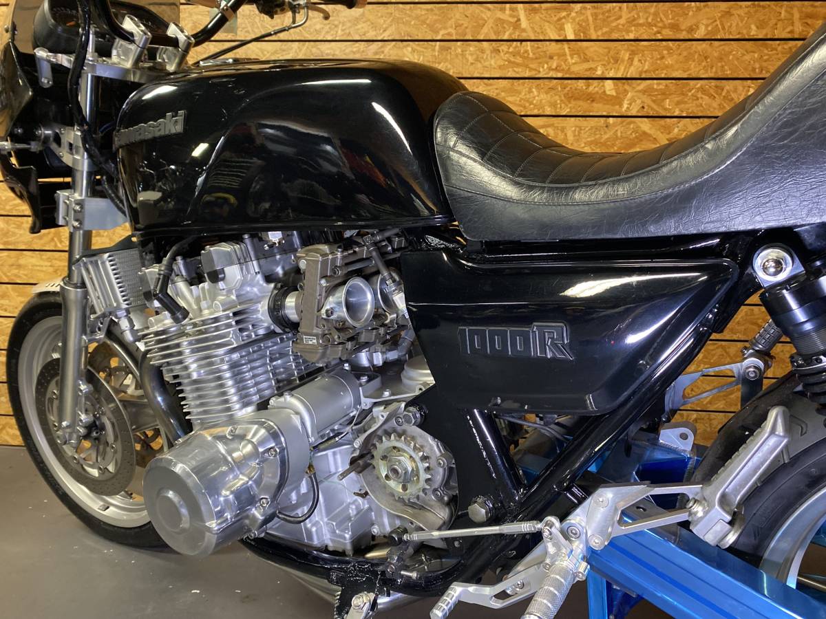 Z1000J フルカスタム製作途中　オーバースイングアーム　ナイトロレーシング　ハイパープロ　新品パーツ多数　z1000r z1100r z1 z2 mk2 fx _9