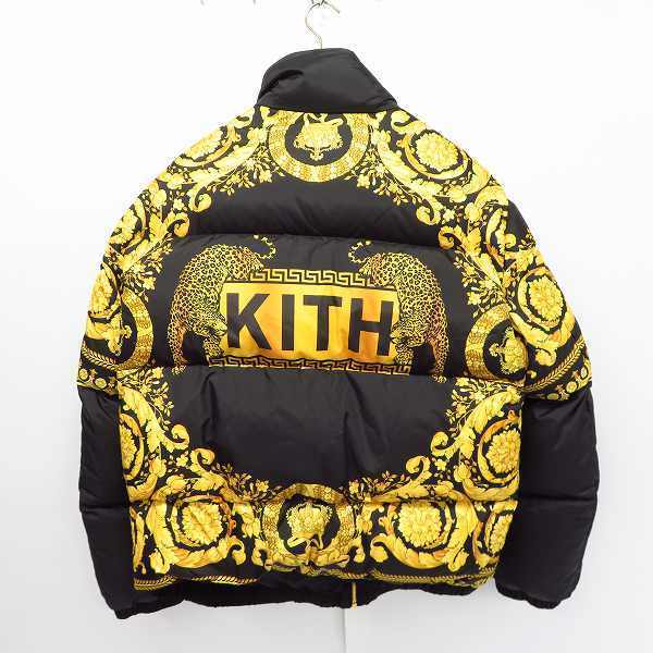 ☆KITH×VERSACE/キス×ヴェルサーチ 19SS バロック柄リバーシブルダウン  