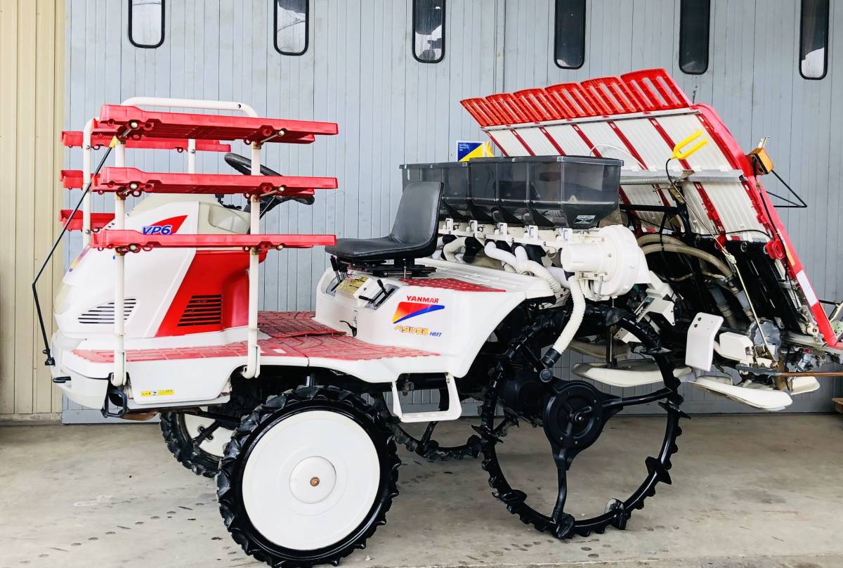 ヤンマー 田植え機 VP6 6条植え 施肥機 UFO 三重県 【公式通販】