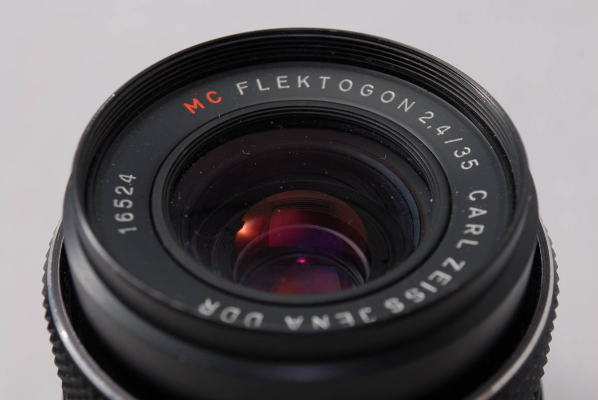 Zeiss Jena MC Flektogon Carl 35mm f⁄2.4 №12880 SLR M42 - ツァイス