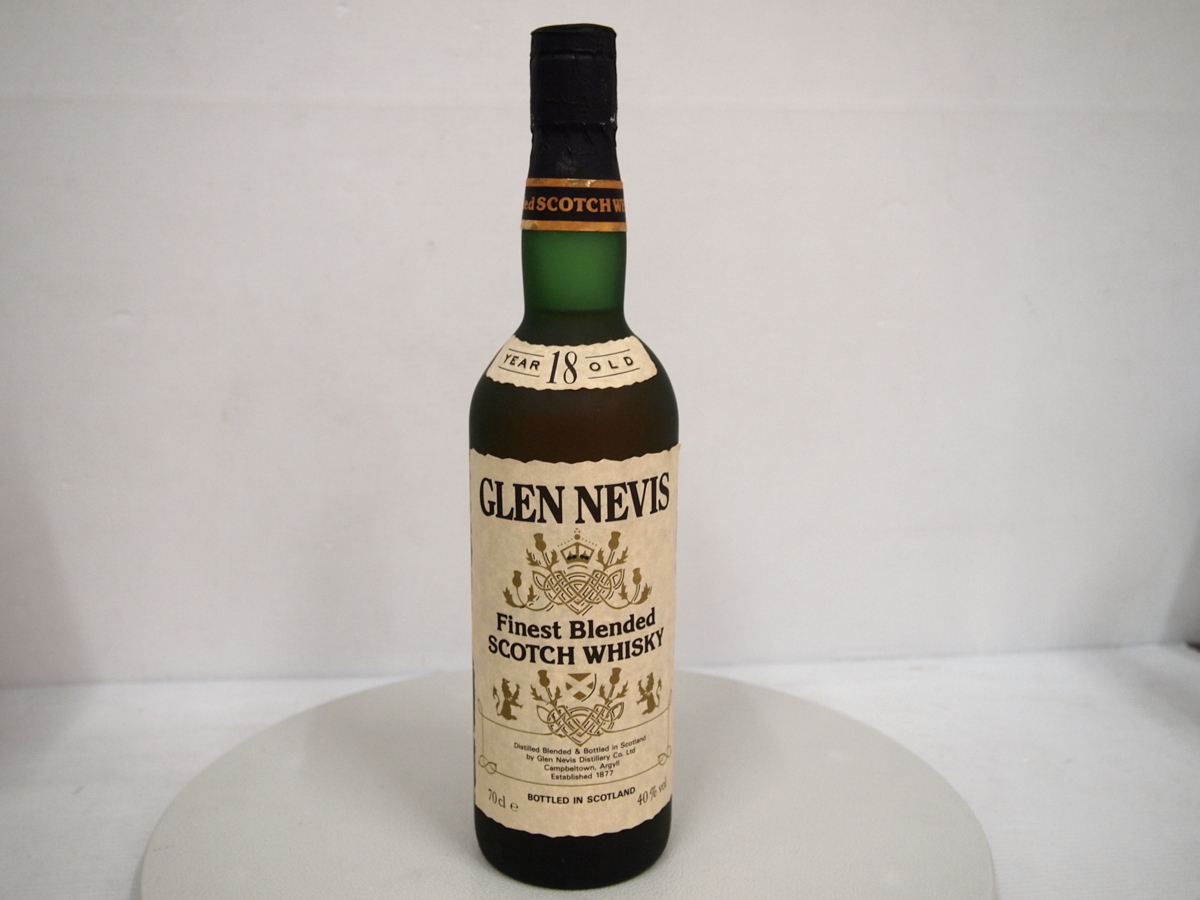 未開栓 グレンネヴィス 12年 ピュアモルト ウイスキー特級　750ml 43% 古酒 未開栓 GLEN NEVIS グレン ネヴィス 12年 PURE MALT ピュアモルト