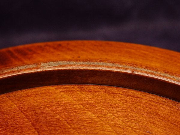 【JA】天然木 漆塗 蓋付 お櫃_9