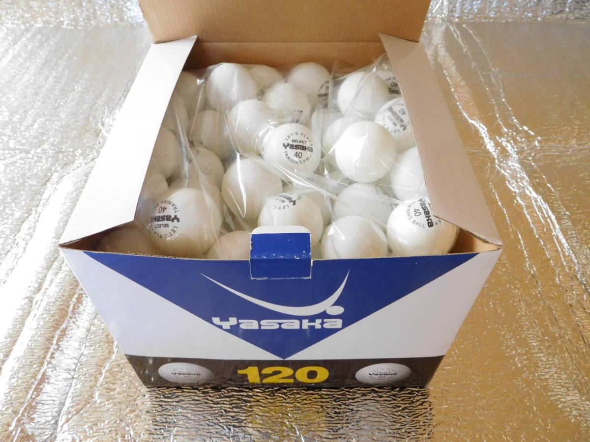 卓球　ヤサカ　セルロイドボール　旧品　10ダース　未使用_2