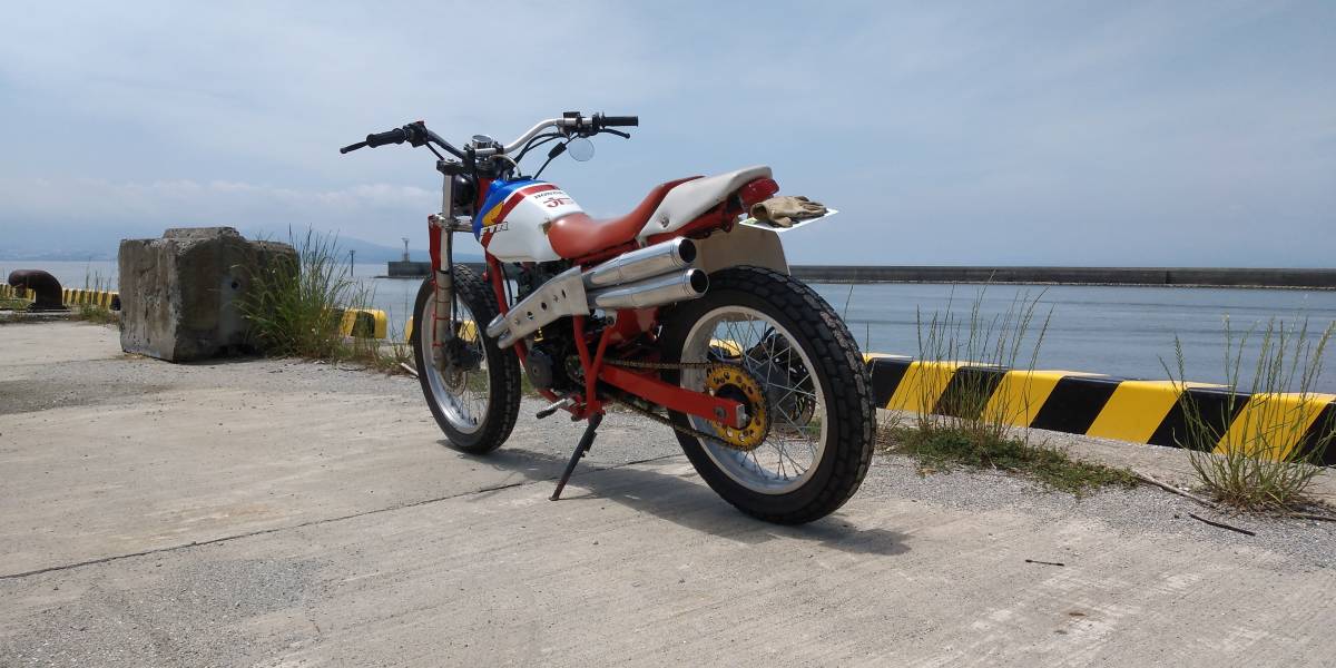 希少FTR250カスタム MD17 ME06 6速ミッション スーパービルド
