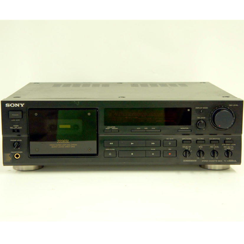 ジャンク】 SONY/ソニー□カセットデッキ TC-K222ESL 【75】 【公式通販】