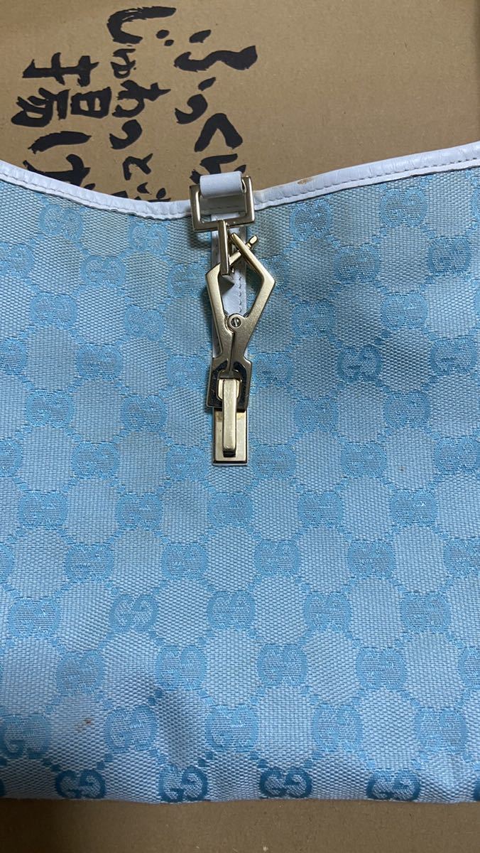 GUCCI GGキャンバス ワンショルダー アクセサリーポーチ GUCCI