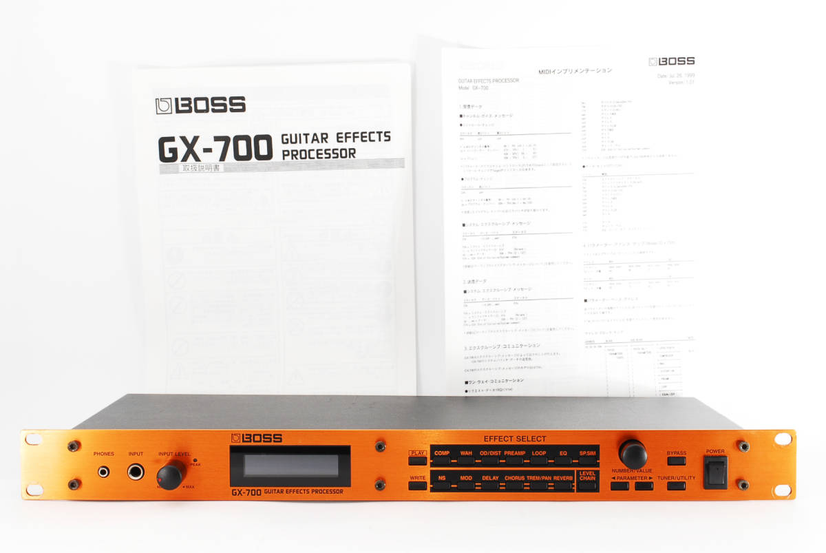 定番，大得価 □ BOSS ボス GX-700 マルチエフェクター 【h-0518-3】