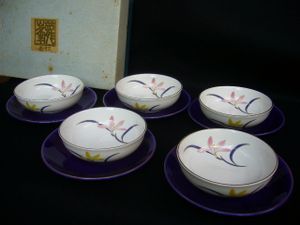 a*e様 未使用　三洋陶器　龍峰窯　つみき　赤松ガラスデザート揃　有田焼　T05 2026年最新】龍峰窯 デザートの人気アイテム - メルカリ