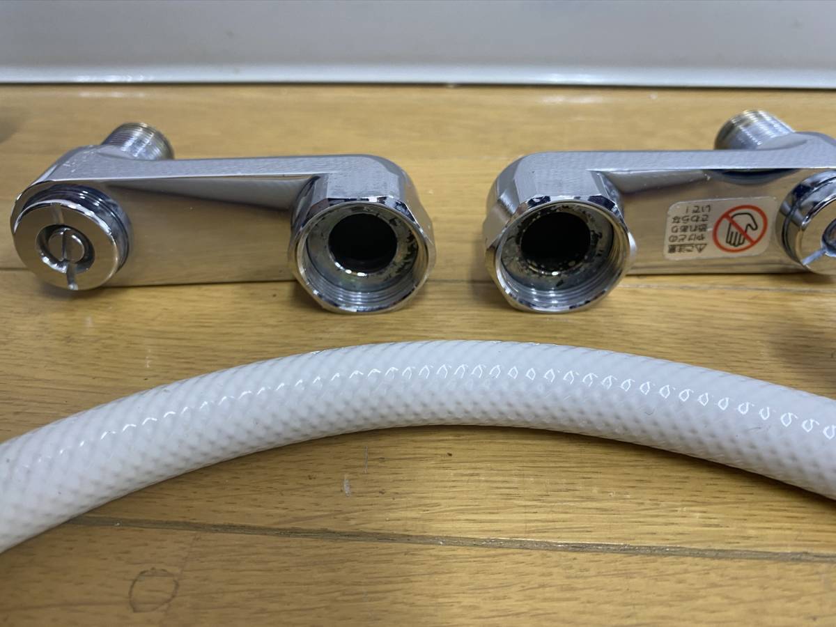 TOTO壁付サーモスタット混合水栓（エアイン)TMJ40C3S