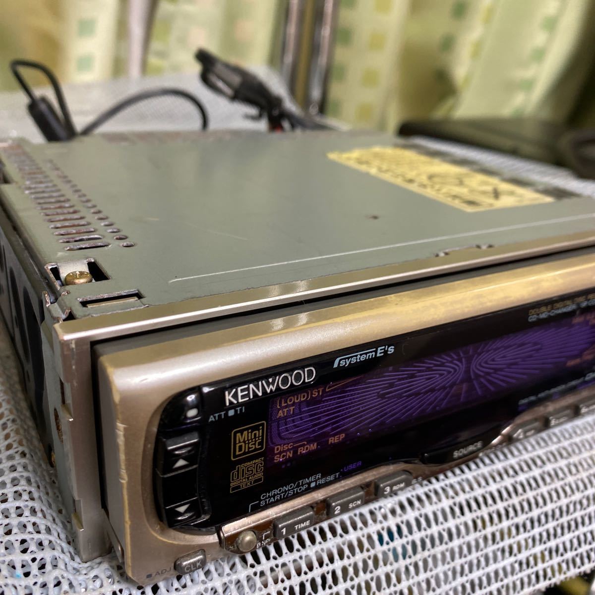 KENWOOD 当時物ケンウッド - デュアルサイズMD⁄CD⁄DSPレシーバー 