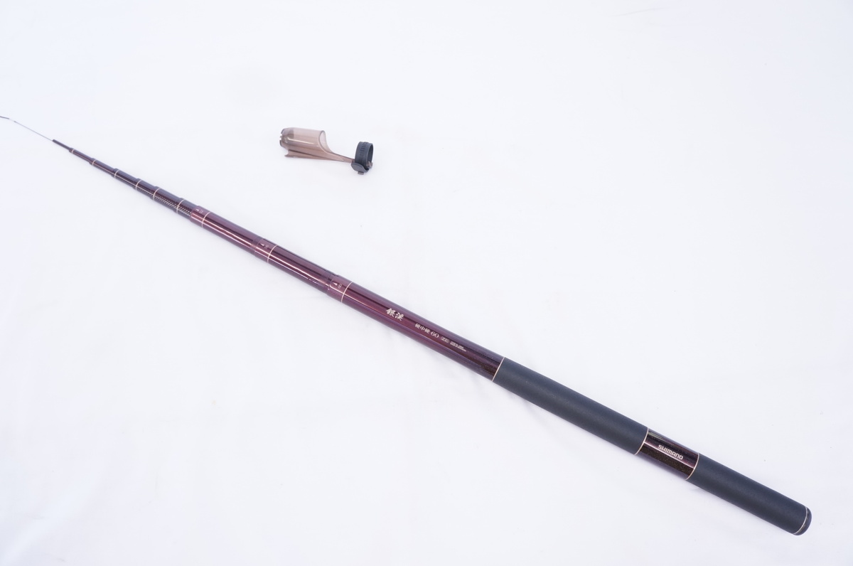312☆【美品】シマノ SHIMANO 銀渓 硬中硬 60 ZE 32840 渓流竿 釣具