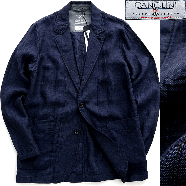 格安，HOT ジョセフアブード 盛夏 イタリア CANCLINI リネン シャツ ジャケット L 紺 J44411 メンズ JOSEPH ABBOUD ブルゾン サマー(Lサイズ)｜売買されたオークション情報、yahooの商品情報をアーカイブ公開 - オ Lサイズ