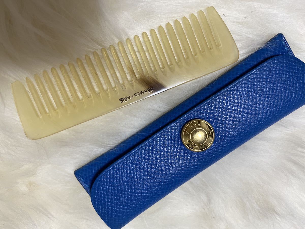 極美品 エルメス 189269◇美品 HERMES エルメス コーム クシ 櫛