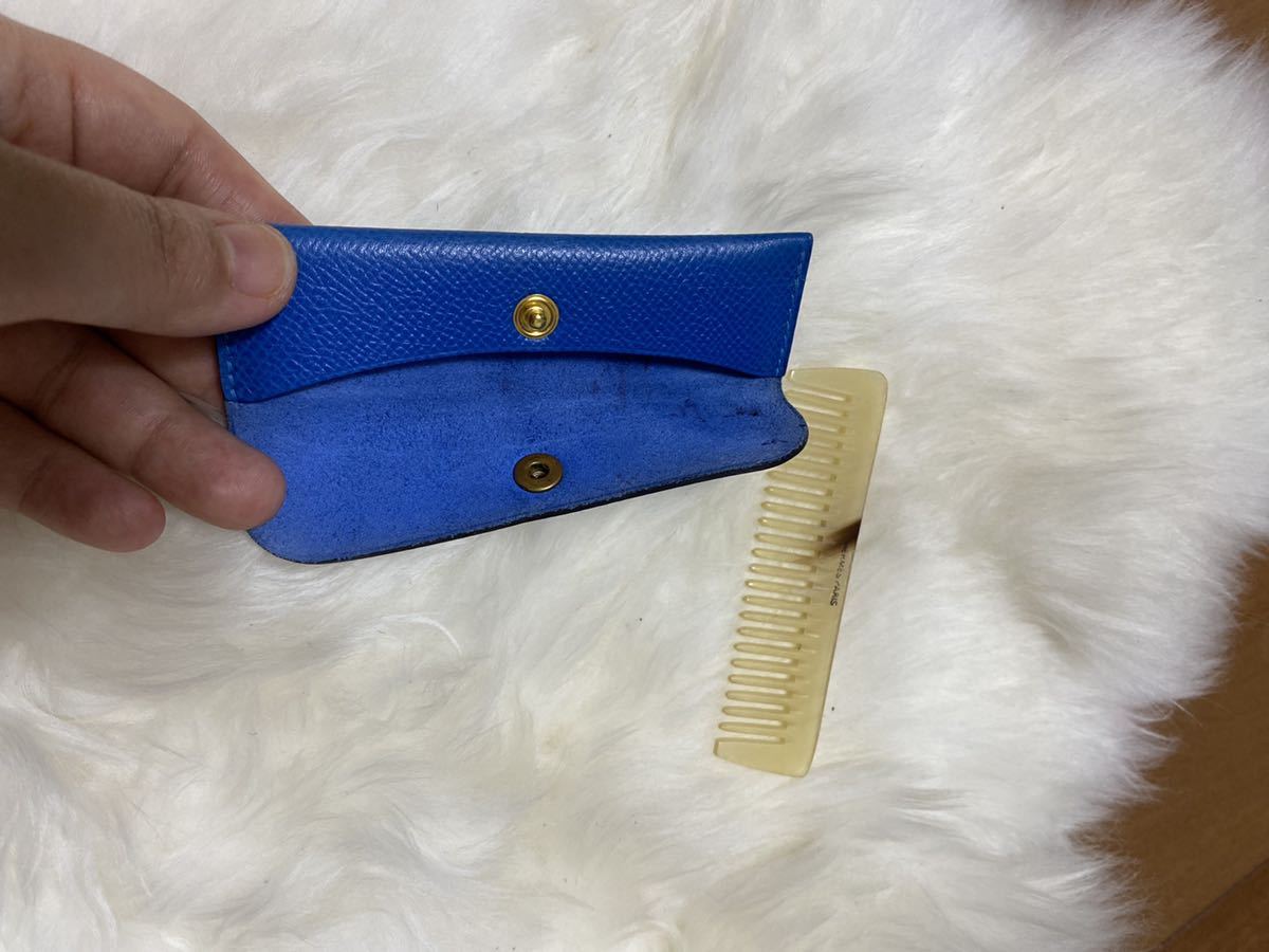 極美品 エルメス 189269◇美品 HERMES エルメス コーム クシ 櫛
