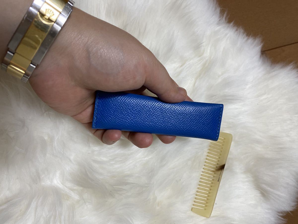 極美品 エルメス 189269◇美品 HERMES エルメス コーム クシ 櫛