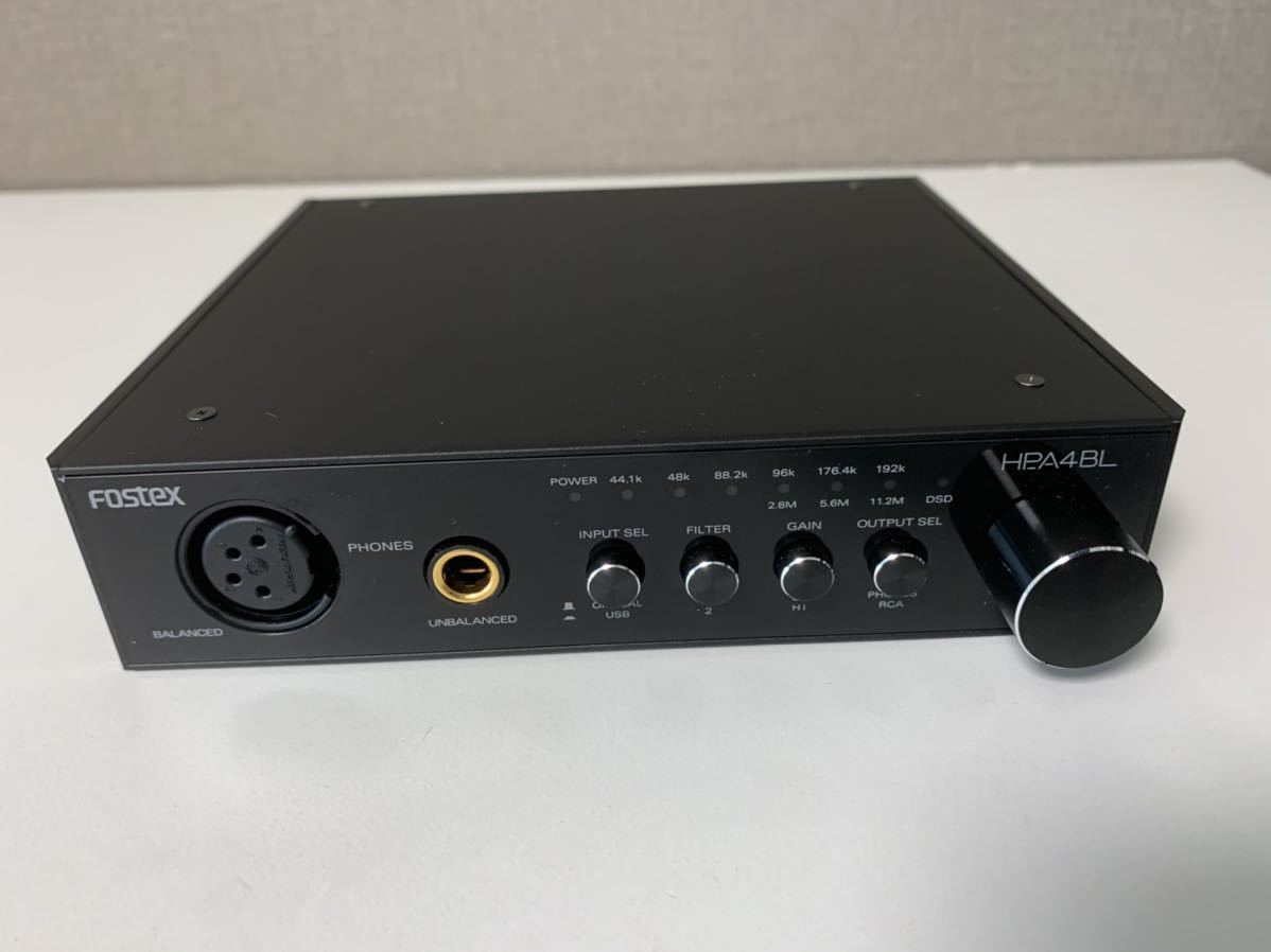 Fostex HP-A4BL ヘッドホンアンプ バランス対応で48,000円のDAC