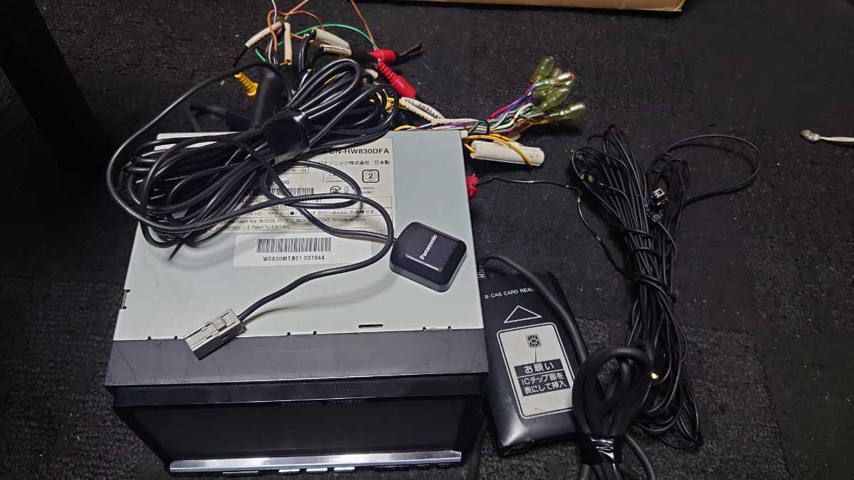 Panasonic CN-HW830DFA カーナビ スバル純正オプション品 スバル 純正