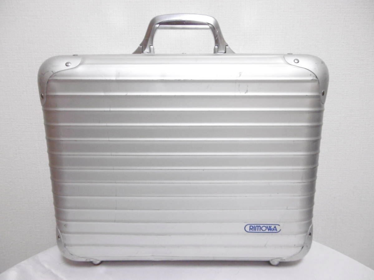 RIMOWA アタッシュケース アルミ cologne ドイツ製 RIMOWA cologne リモワ アタッシュケース スーツケース シルバー